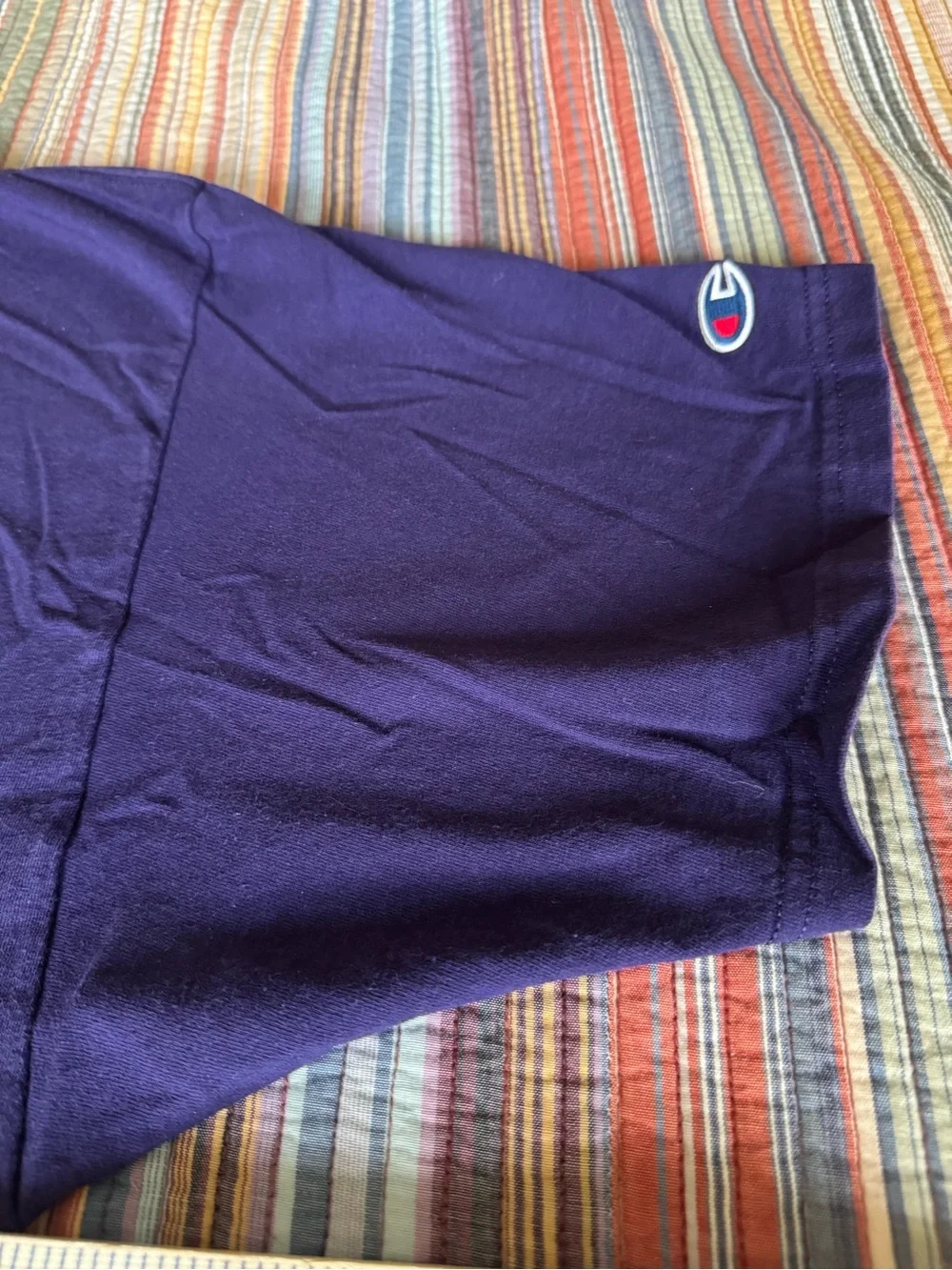 James Madison Dukes JMU Men's Purple Short Sleeve T-Shirt White Logo XXXL - Picture 5 of 9